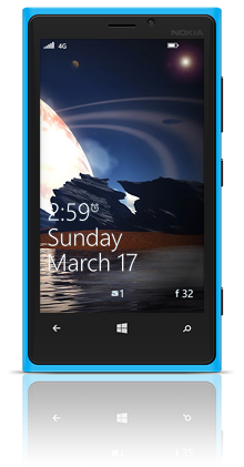 Alien Games 001 Nokia Lumia 920 BLUE thumbnail