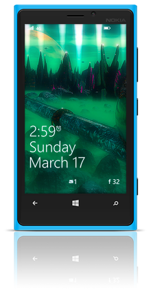 Alien Mastermind 001 Nokia Lumia 920 BLUE thumbnail