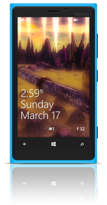 Alien Mastermind 002 Nokia Lumia 920 BLUE thumbnail