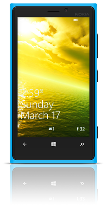 Alien Sea 003 Nokia Lumia 920 BLUE thumbnail