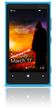 Awaiting The Jedi 001 Nokia Lumia 920 BLUE thumbnail