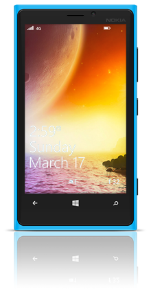 Centauri Sunset 002 Nokia Lumia 920 BLUE thumbnail