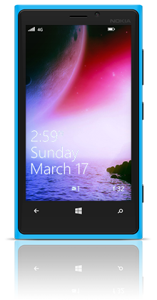 Centauri Sunset 003 Nokia Lumia 920 BLUE thumbnail