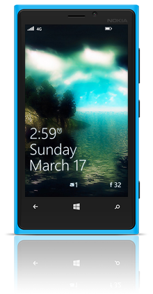 Dark Journey Nokia Lumia 920 BLUE thumbnail