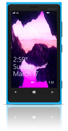 Dune Water 001 Nokia Lumia 920 BLUE thumbnail