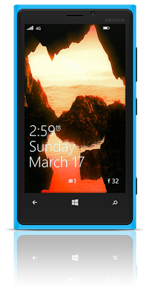 Dune Water 002 Nokia Lumia 920 BLUE thumbnail
