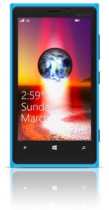 Earth Birth 001 Nokia Lumia 920 BLUE thumbnail