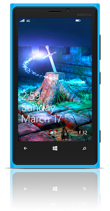 Excalibur 001 Nokia Lumia 920 BLUE thumbnail