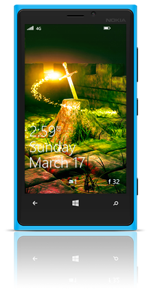 Excalibur 002 Nokia Lumia 920 BLUE thumbnail