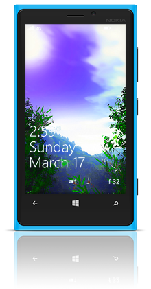 First View 001 Nokia Lumia 920 BLUE thumbnail