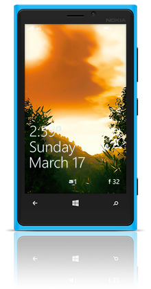 First View 002 Nokia Lumia 920 BLUE thumbnail