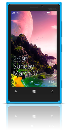 Free Island 002 Nokia Lumia 920 BLUE thumbnail