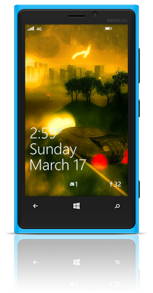 Futur Rain 002 Nokia Lumia 920 BLUE thumbnail