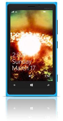 Gravity 002 Nokia Lumia 920 BLUE thumbnail