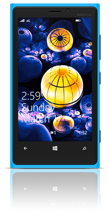 Lampiony 002 Nokia Lumia 920 BLUE thumbnail