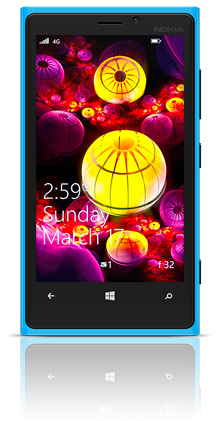 Lampiony 003 Nokia Lumia 920 BLUE thumbnail