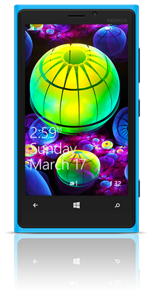 Lampiony 004 Nokia Lumia 920 BLUE thumbnail