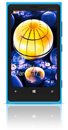 Lampiony 005 Nokia Lumia 920 BLUE thumbnail