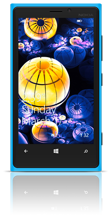Lampiony 007 Nokia Lumia 920 BLUE thumbnail