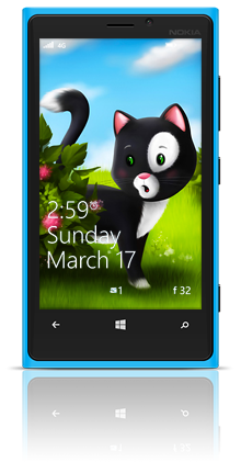 Lovely Cat Adventures 002 Nokia Lumia 920 BLUE thumbnail