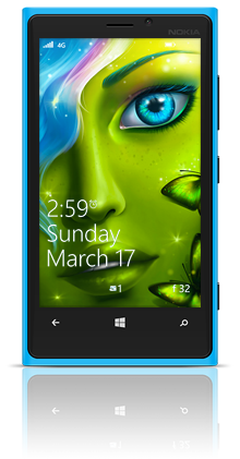 Magical Fairy 001 Nokia Lumia 920 BLUE thumbnail