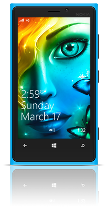 Magical Fairy 003 Nokia Lumia 920 BLUE thumbnail