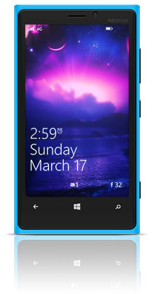 Majestic Storm 003 Nokia Lumia 920 BLUE thumbnail