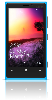 Mysterious Tower 002 Nokia Lumia 920 BLUE thumbnail