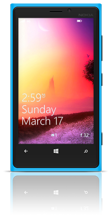 Mysterious Tower 004 Nokia Lumia 920 BLUE thumbnail