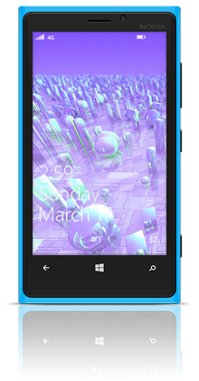 Povray Visions 002 Nokia Lumia 920 BLUE thumbnail