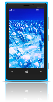 Povray Visions 005 Nokia Lumia 920 BLUE thumbnail