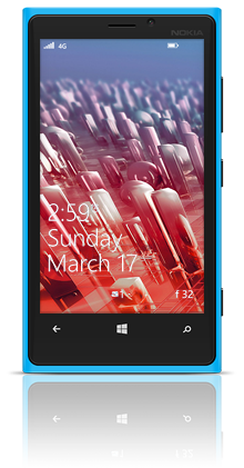 Povray Visions 009 Nokia Lumia 920 BLUE thumbnail