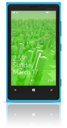 Povray Visions 010 Nokia Lumia 920 BLUE thumbnail
