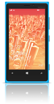 Povray Visions 011 Nokia Lumia 920 BLUE thumbnail