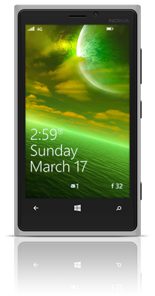 Alien Sea 001 Nokia Lumia 920 GREY thumbnail