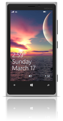 Far Away Sunset 001 Nokia Lumia 920 GREY thumbnail
