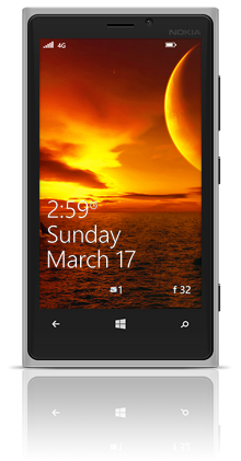 Far Away Sunset 003 Nokia Lumia 920 GREY thumbnail