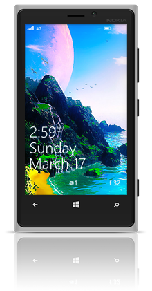 Free Island 001 Nokia Lumia 920 GREY thumbnail