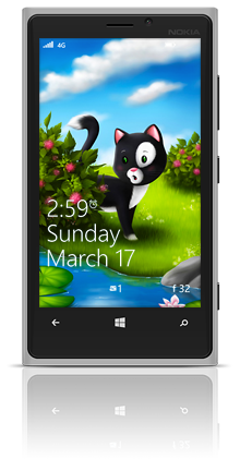 Lovely Cat Adventures 001 Nokia Lumia 920 GREY thumbnail