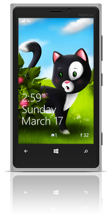 Lovely Cat Adventures 002 Nokia Lumia 920 GREY thumbnail