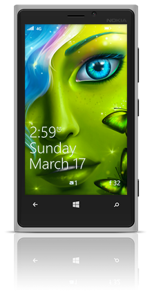 Magical Fairy 001 Nokia Lumia 920 GREY thumbnail