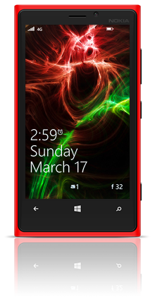 Abstract Carvern 001 Nokia Lumia 920 RED thumbnail