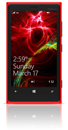 Abstract Carvern 002 Nokia Lumia 920 RED thumbnail