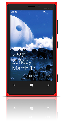 Alien Poppies 003 Nokia Lumia 920 RED thumbnail