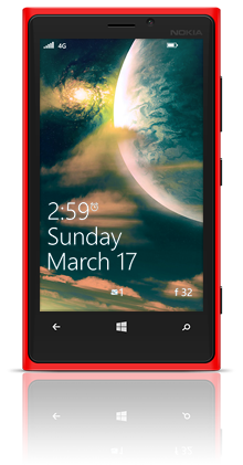 Alien Sea 002 Nokia Lumia 920 RED thumbnail