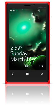 Andromede Galaxy 001 Nokia Lumia 920 RED thumbnail