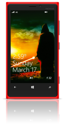 Awaiting The Jedi 002 Nokia Lumia 920 RED thumbnail