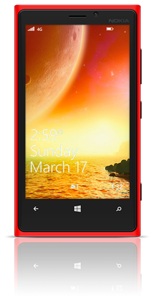 Centauri Sunset 001 Nokia Lumia 920 RED thumbnail