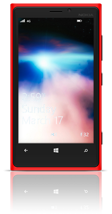 Clouds Nokia Lumia 920 RED thumbnail