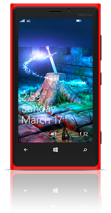 Excalibur 001 Nokia Lumia 920 RED thumbnail